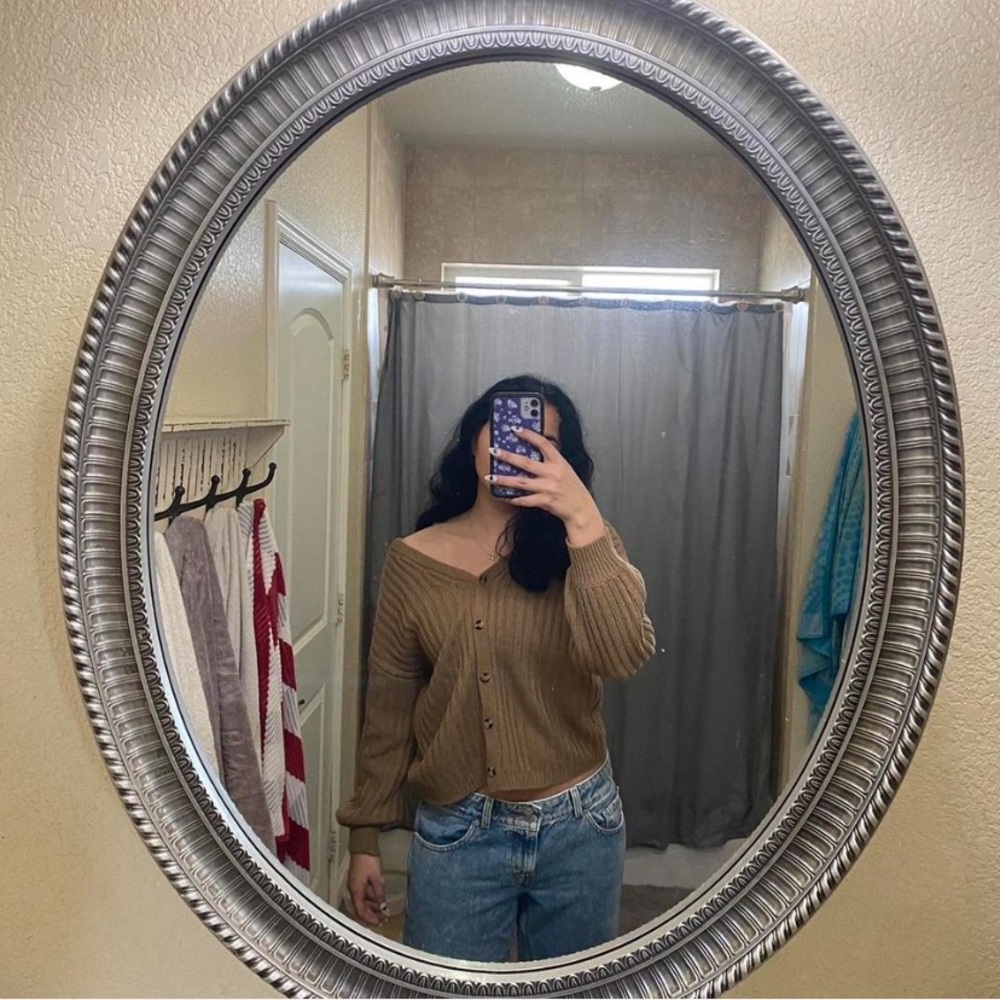 Brown sweater